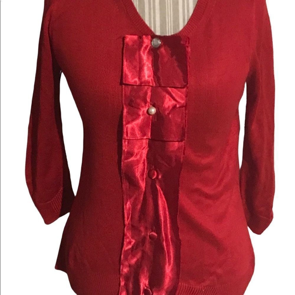 Kristen Davis size smalll holiday sweater excellent condition see pics